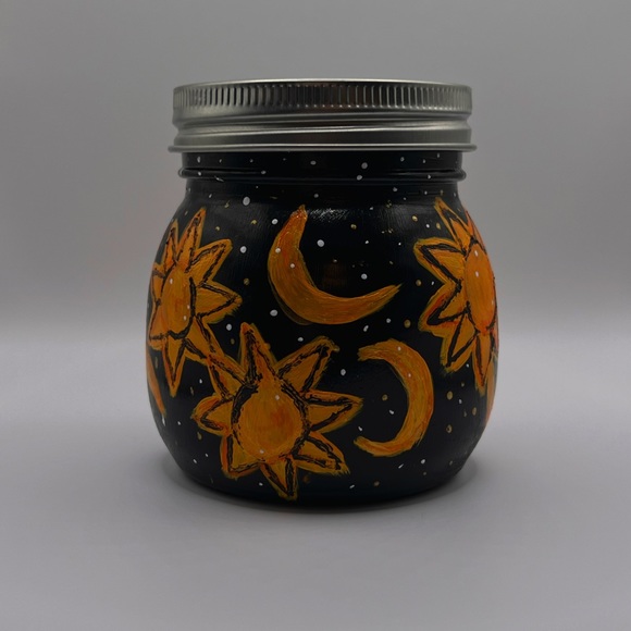 Sun and Moon Stash Jar - Picture 2 of 4